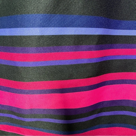 ModCloth Hutch Twofer Pink Purple Striped Sheath Party Dress pockets - Picture 6 of 15